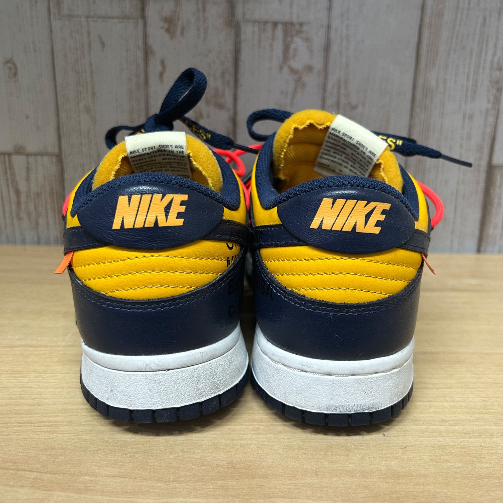 Off-White×NIKE Dunk Low LTHR CT0856-700 27cm 糀谷店 - メルカリ