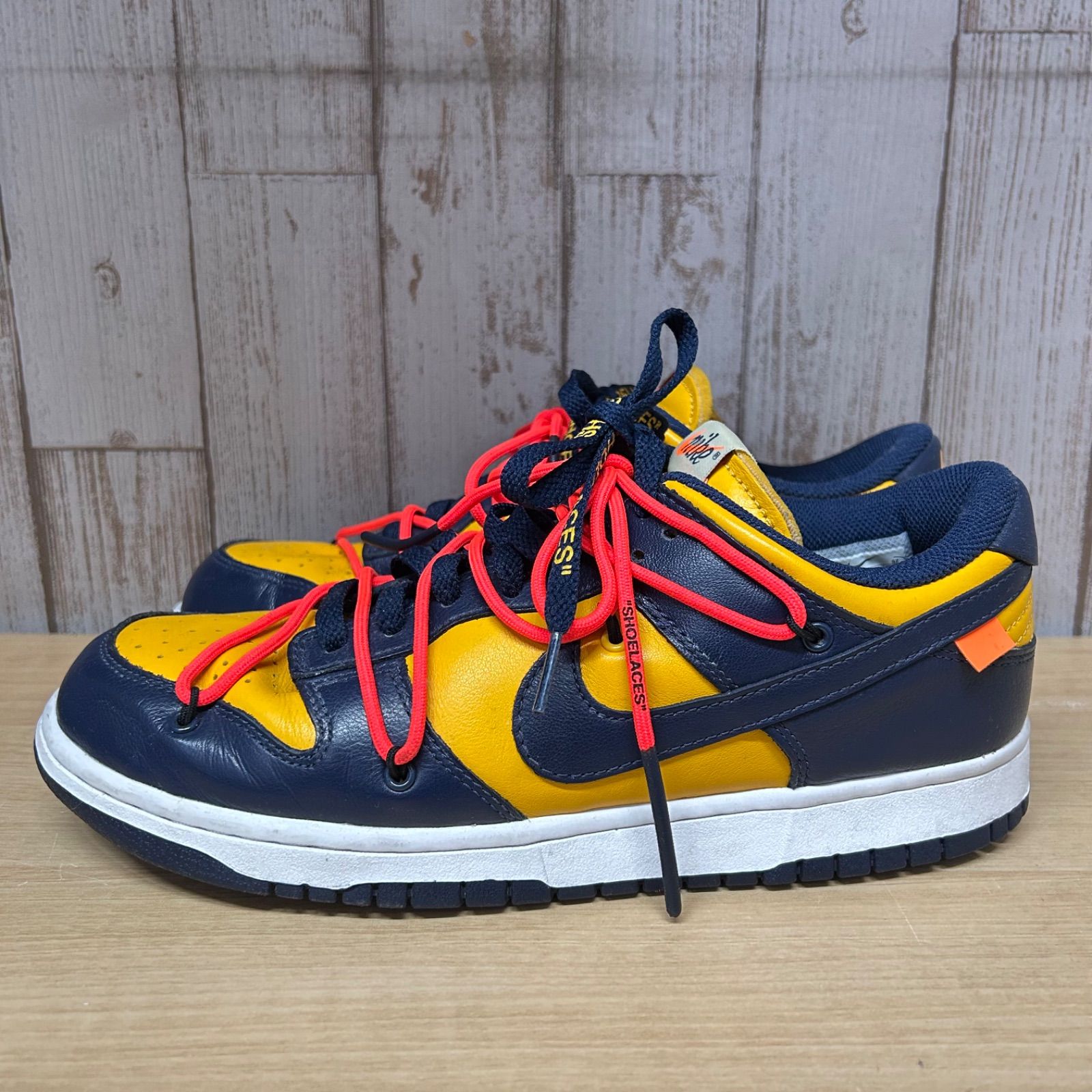 Off-White×NIKE Dunk Low LTHR CT0856-700 27cm 糀谷店 - メルカリ