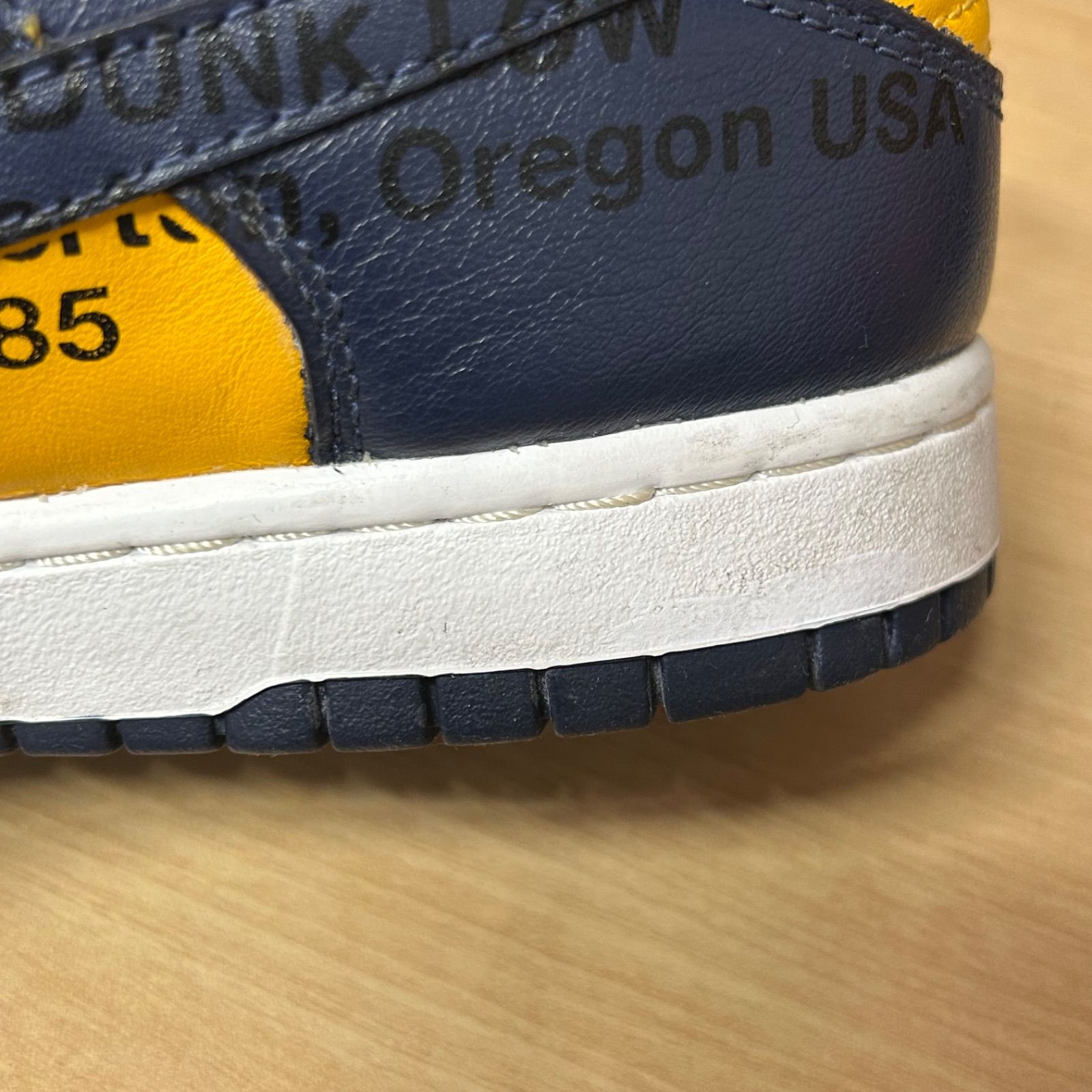 Off-White×NIKE Dunk Low LTHR CT0856-700 27cm 糀谷店 - メルカリ