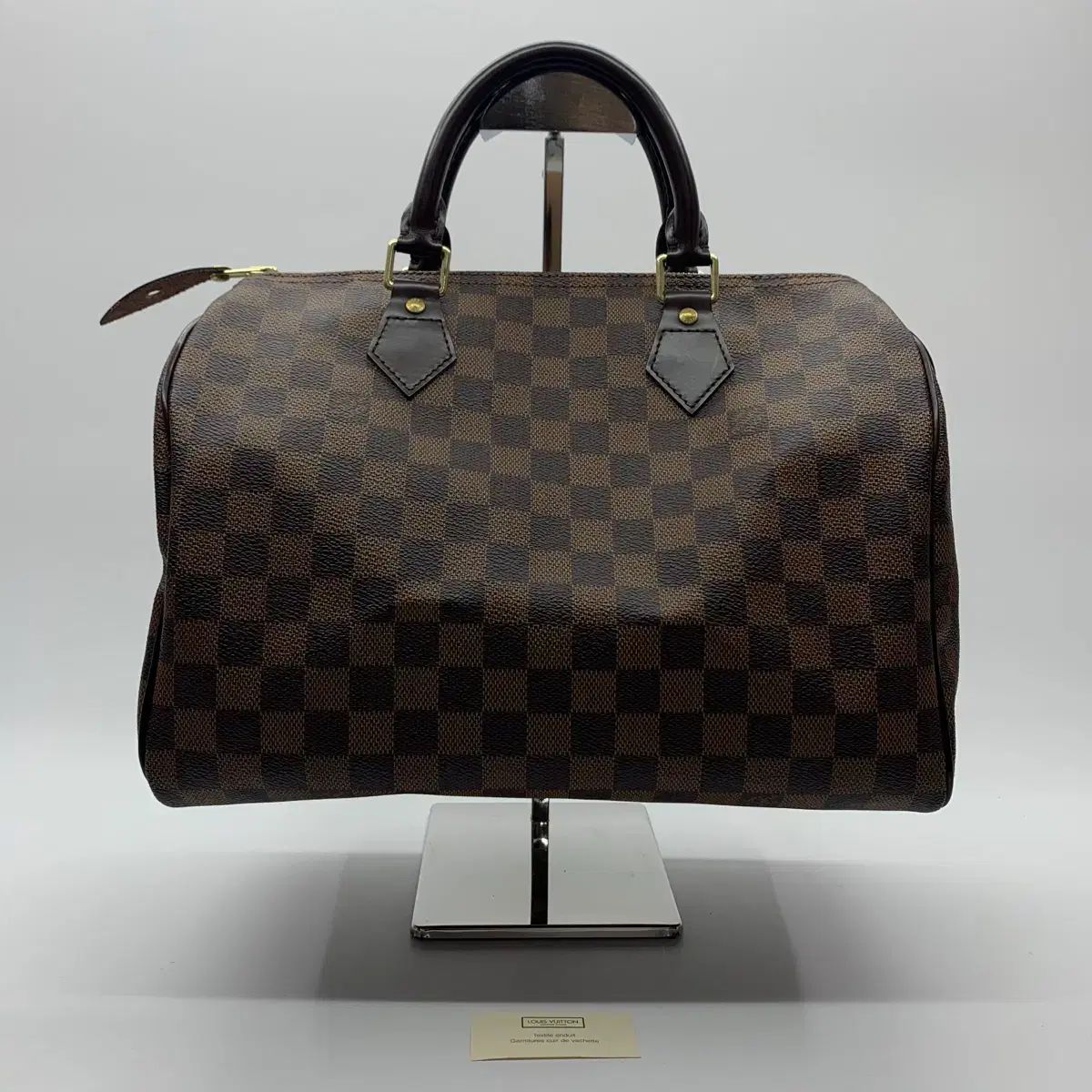 267002440 Louis Vuitton ダミエ・エベヌ スピーディ30 トートバッグ N41531