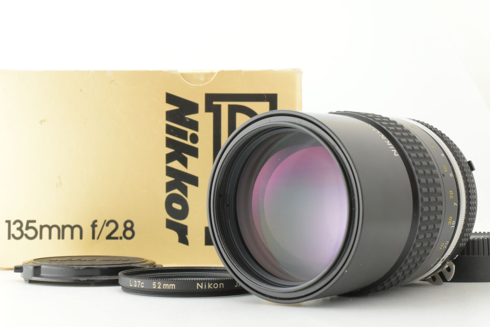 【美品】Nikon Ai Nikkor 135mm f/2.8 MF Prime Lens F Mount ニコン MFレンズ EF-TN-JP2528