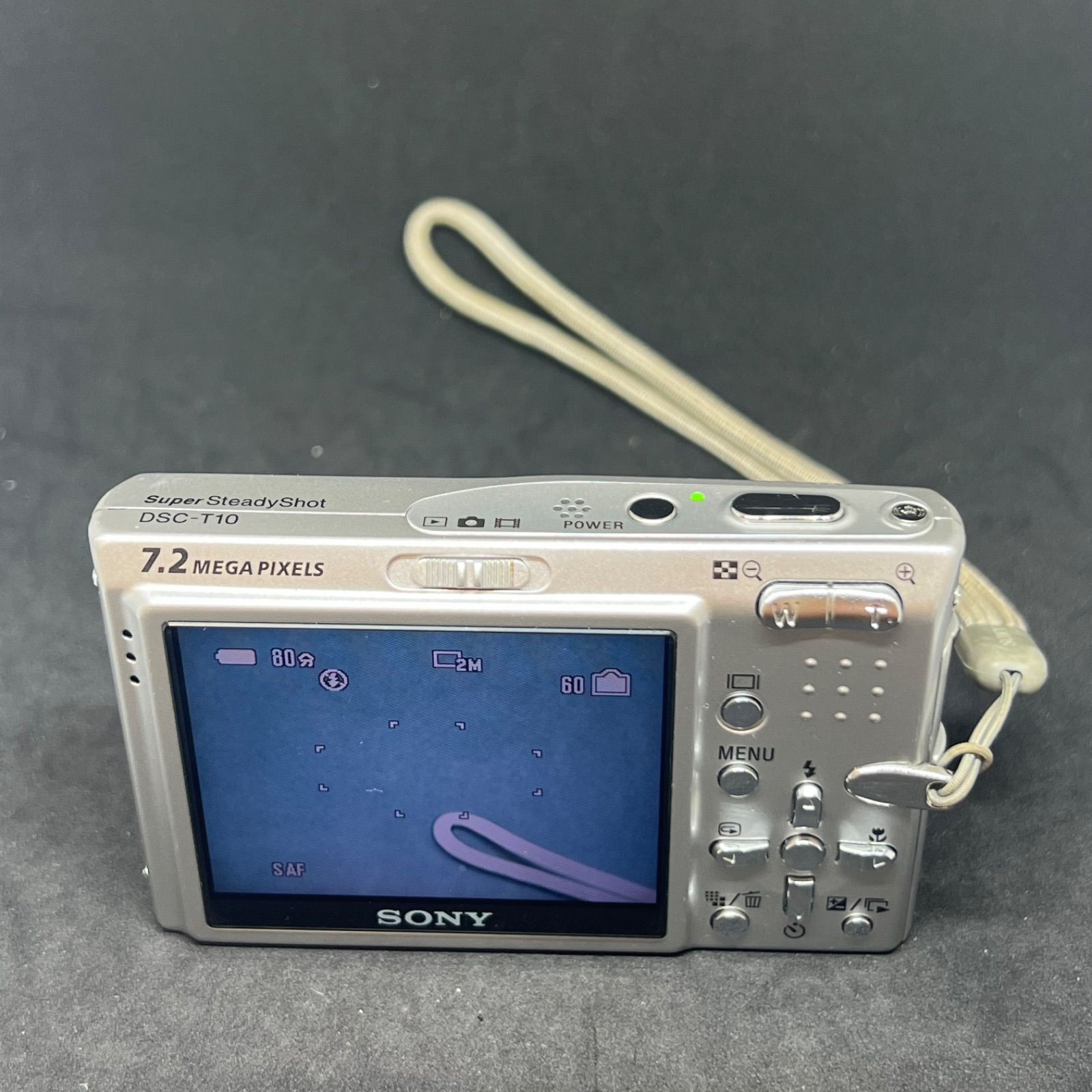SONY Cyber-shot T10 シルバー色 コンパクトデジタルカメラ Amazon.com
