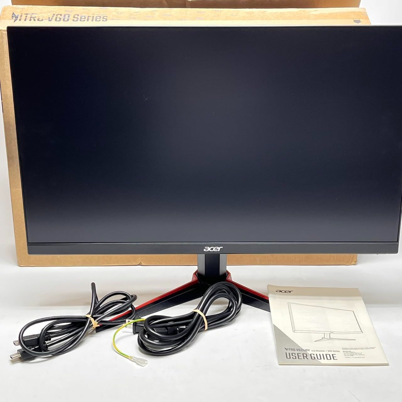 日本エイサー Acer Nitro ゲーミングモニター 23.8インチ VG240YM3bmiipx　No3163