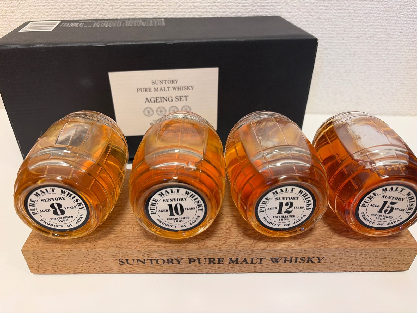 サントリー AGEING SET 8年 10年 12年 15年 150ml*4