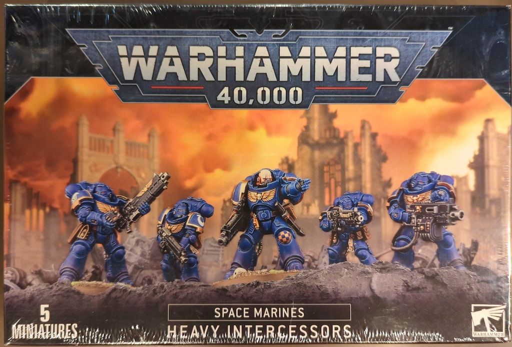 《未開封》 GAMES WORKSHOP WARHAMMER40000 SPACE MARINE Heavy Intercessors