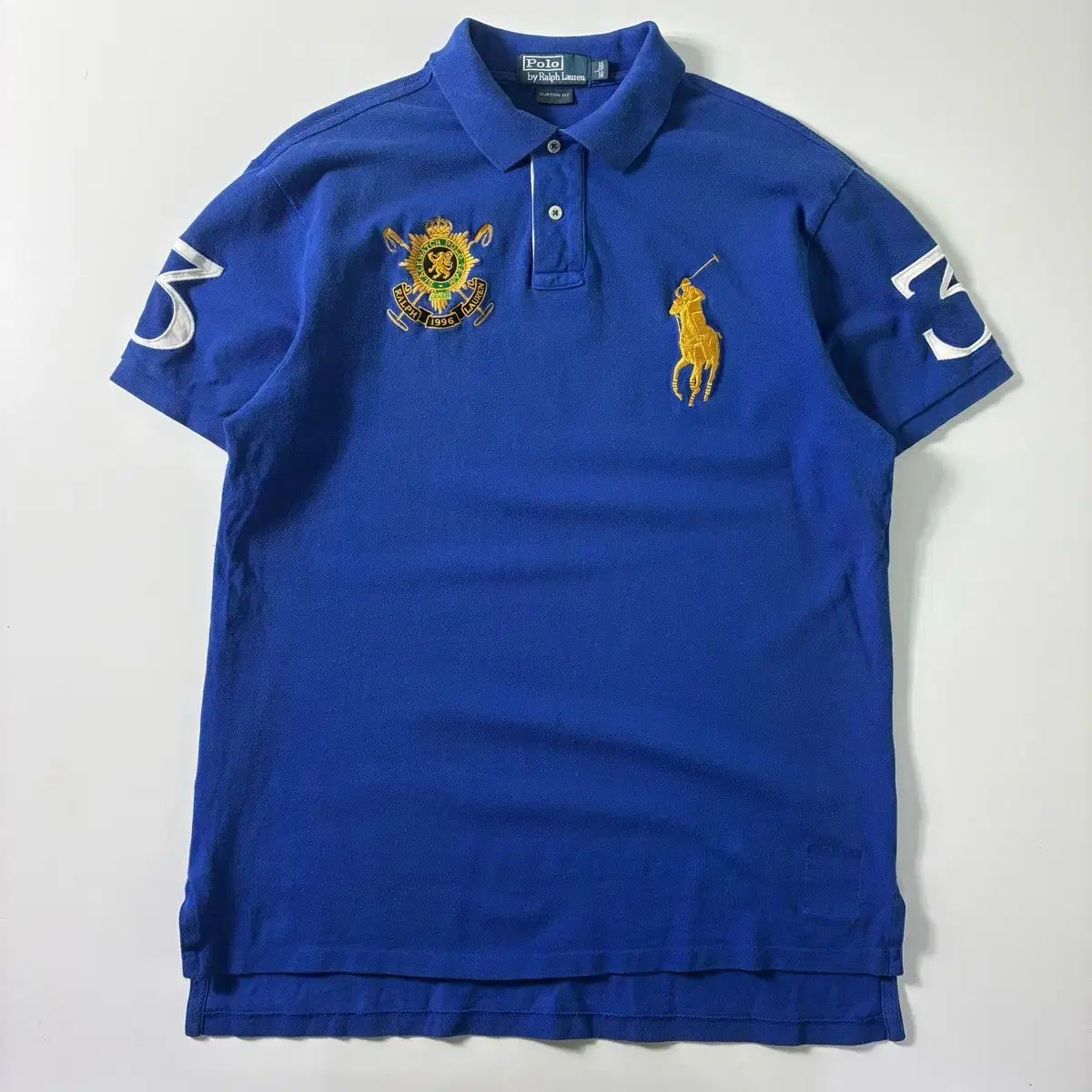 Polo ポロ ラルフローレン ビックポニー チーフキープ ブルー 半袖 カラーTシャツ