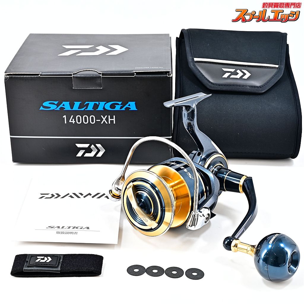 ★☆【ダイワ】 20ソルティガ 14000-XH SLPWアルミラウンドノブ装着 DAIWA SALTIGA★☆m45589