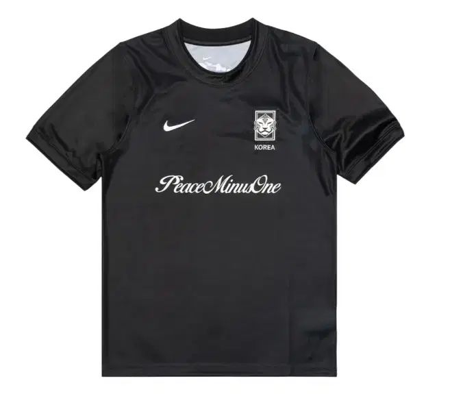105/L) NIKE x ピースマイナスワン 韓国 フットボール トップス ブラック