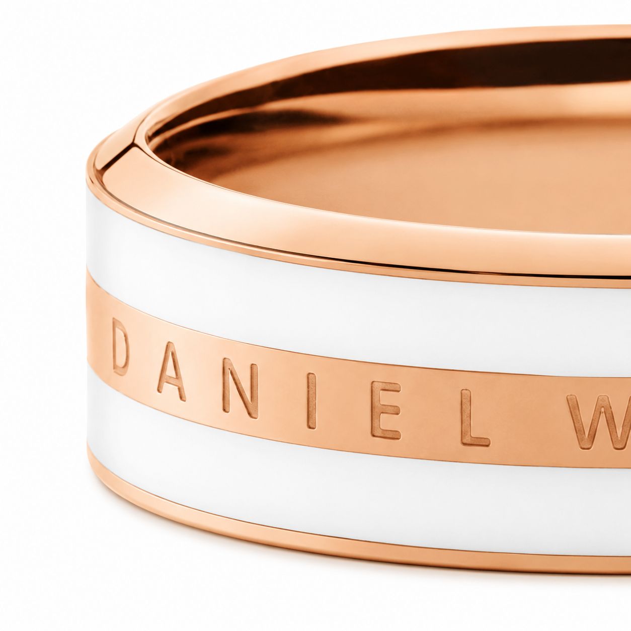 【ギフト対応可】ダニエルウェリントン DANIEL WELLINGTON リング Emalie Ring Satin White Rose Gold ローズゴールド ホワイト アクセサリー 高級感 上品 人気 ブランド おしゃれ 誕生日 プレゼント 送料無料