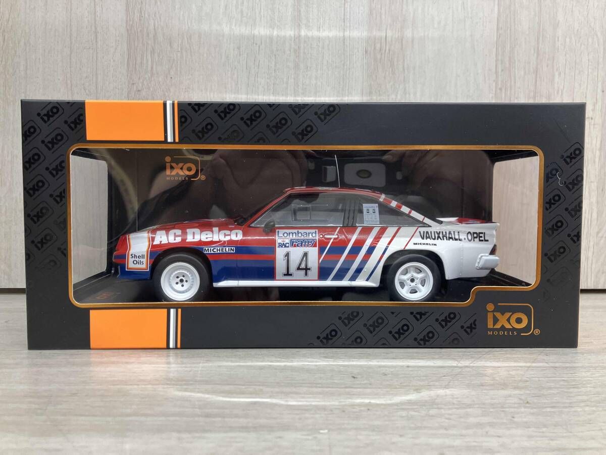 ixo 1/18 オペル マンタ 400 1985年RACラリｰ J.McRae/I.Grindrod #14