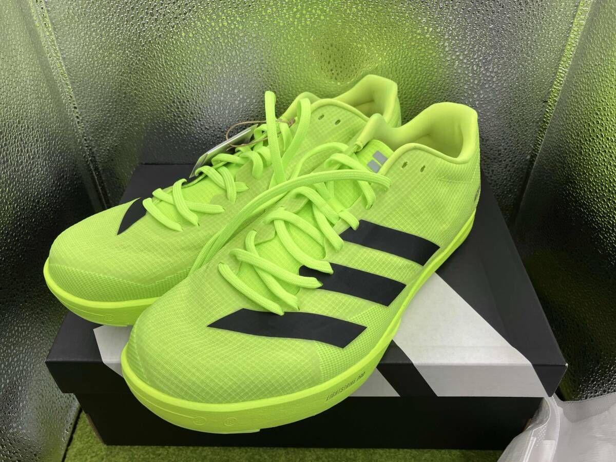 【箱付き、29.5cm】アディダス adidas 陸上 スパイク アディゼロ ADIZERO LJ IH5797 走り幅跳び用