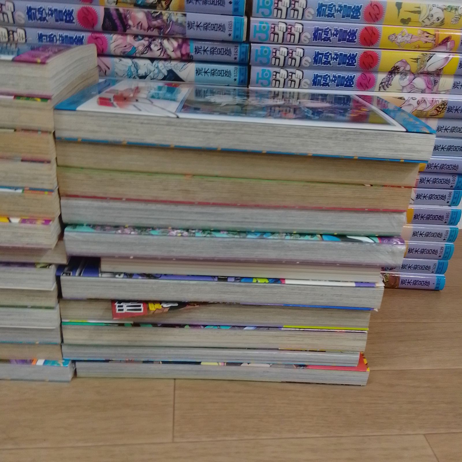 ☆②【未開封あり】ジョジョの奇妙な冒険 1～63巻＋関連本7冊 コミック