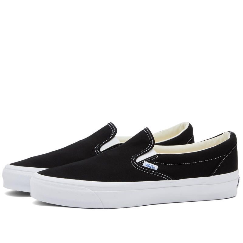 バンズ メンズ シューズ スニーカー VanslipOn Reissue 98 Lx Black White ホワイト