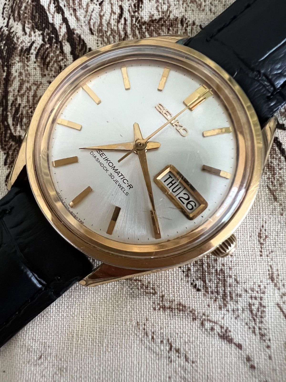 セイコー　マチックR☆自動巻き時計☆メンズ☆稼働品☆8306-8000☆SEIKO