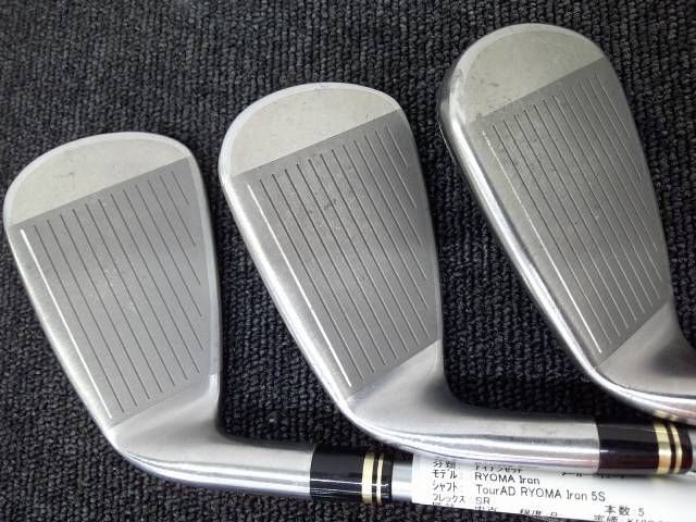 中古 アイアンセット リョーマ RYOMA Iron/TourAD RYOMA Iron 5本