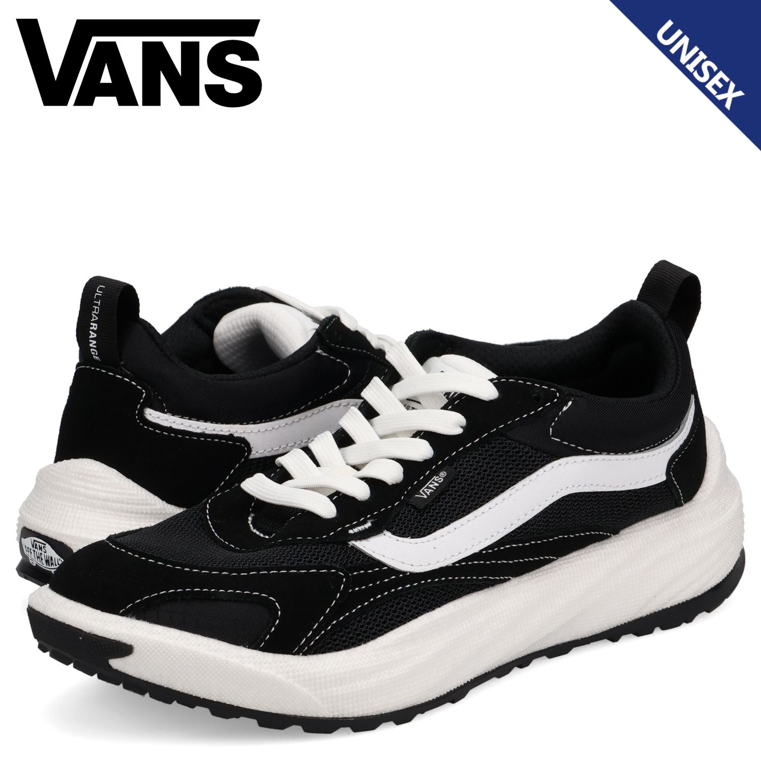 VANS ヴァンズ スニーカー ウルトラレンジ ネオ 2.0 メンズ レディース バンズ ULTRARANGE NEO 2.0 VN000EJ8BA2、ブラック/L