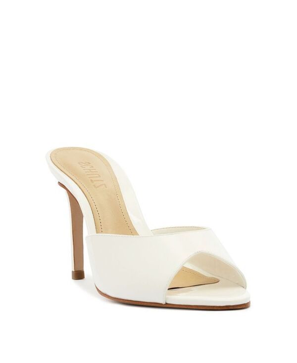 シュッツ レディース シューズ サンダル Schutz Womens Cloe Round Toe Dress Sandals White ホワイト