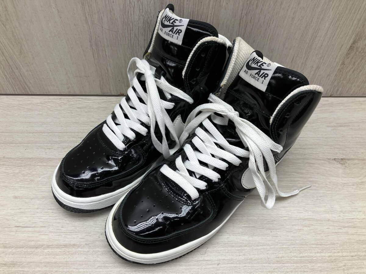 NIKE/ナイキ 302640-001 AIR FORCE 1 HIGH “Sheed”/シード スニーカー ハイカット パテントレザー 刺繍 25cm 9,177円