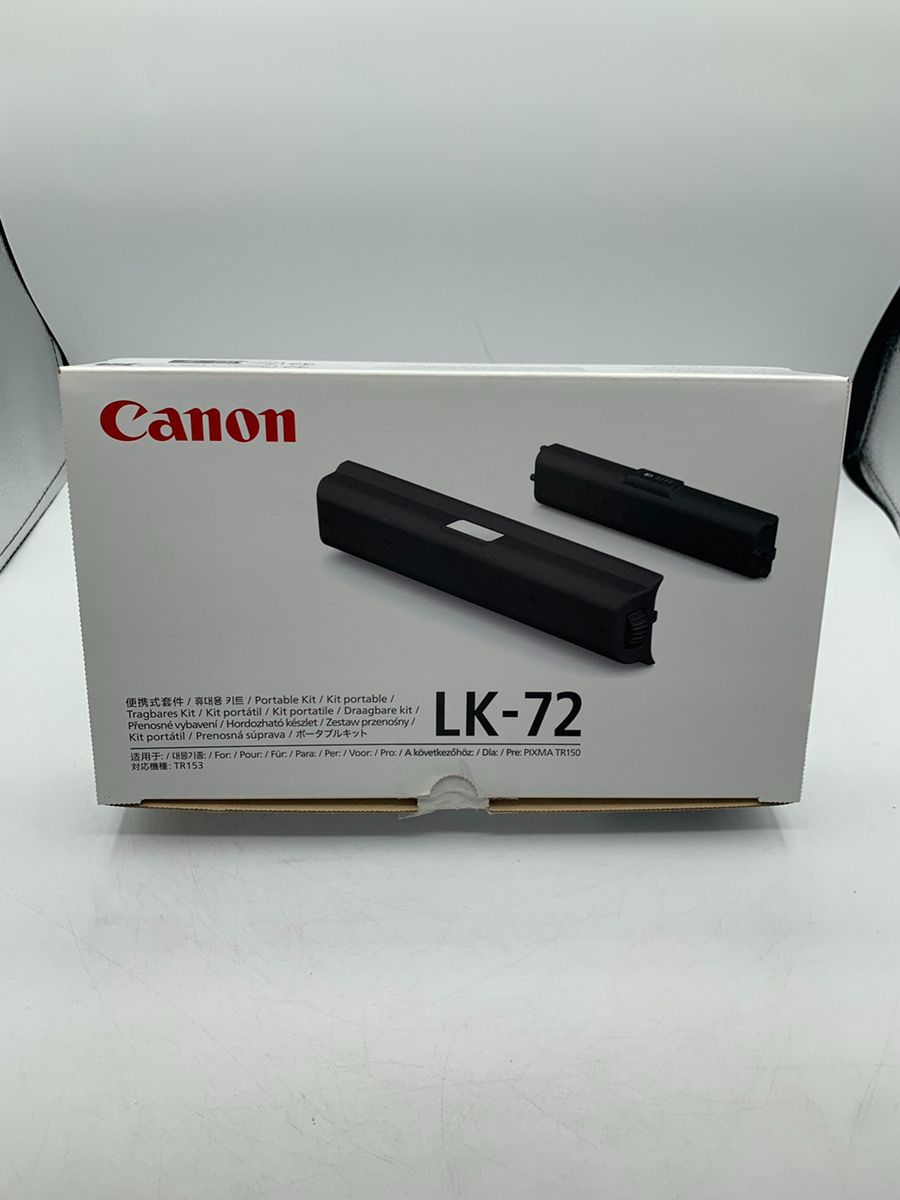 新品】Canon TR153/163用 ポータブルキット LK-72 - メルカリ