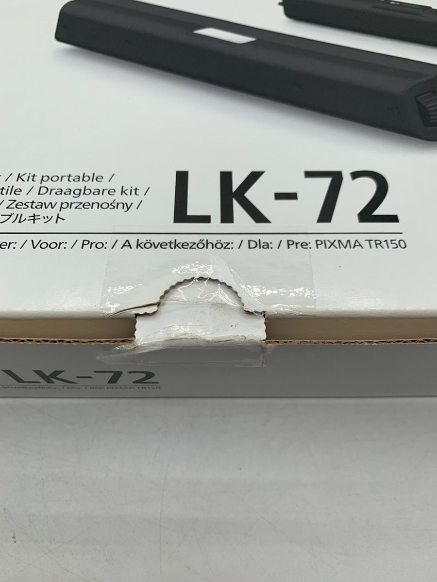 新品】Canon TR153/163用 ポータブルキット LK-72 - メルカリ