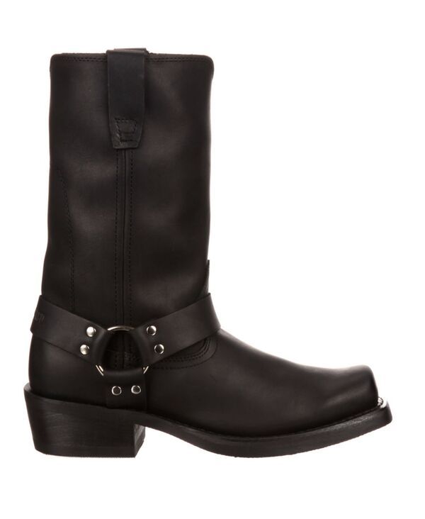 ドゥランゴ メンズ シューズ ブーツ・レインブーツ Durango Mens Black Harness Boot Oiled black ブラック