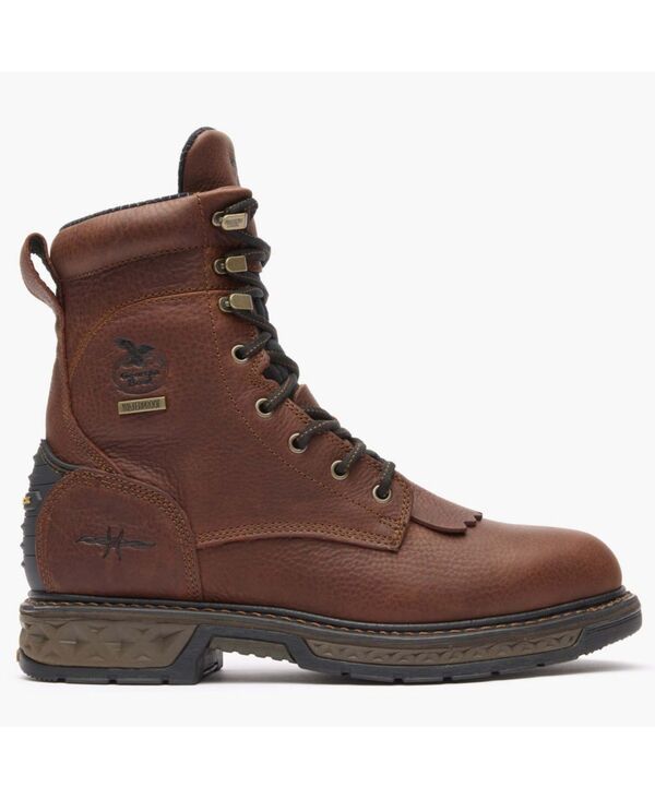 ジョージブーツ メンズ シューズ ブーツ・レインブーツ レース GEORGIA BOOT Mens CarboTec LT Waterproof Lacer Work Boot Brown ブラウン