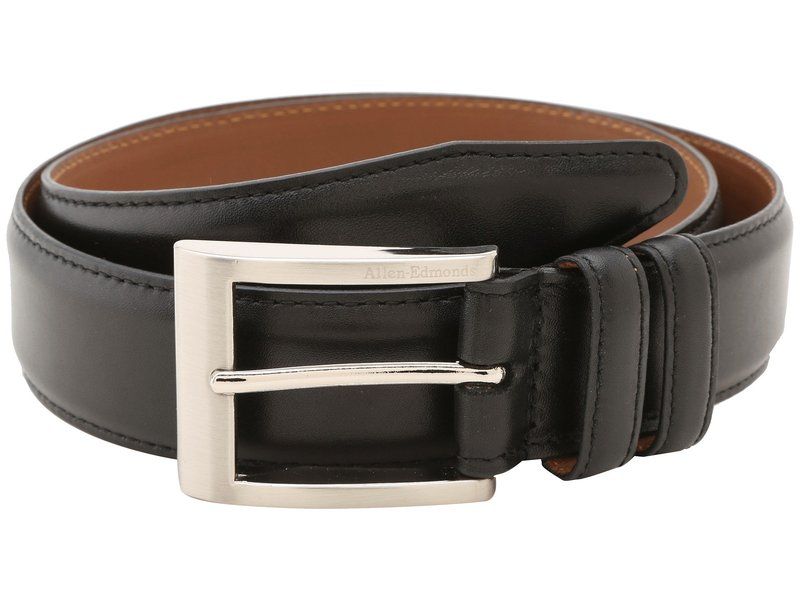 アレン エドモンズ メンズ アクセサリー ベルト Allen Edmonds Wide Basic Dress Belt Black Calf ブラック