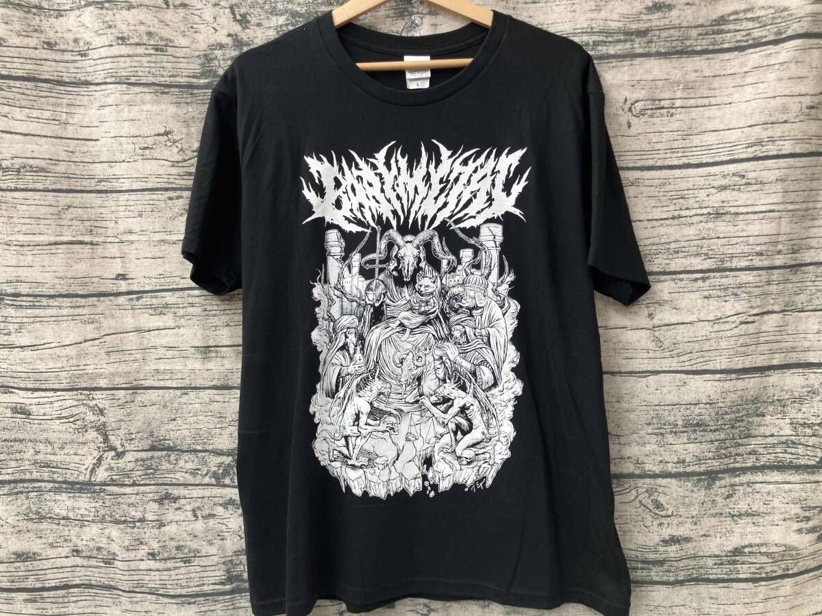 BABYMETAL ベビーメタル 半袖Tシャツ ブルータル きつね様 江川敏弘 L