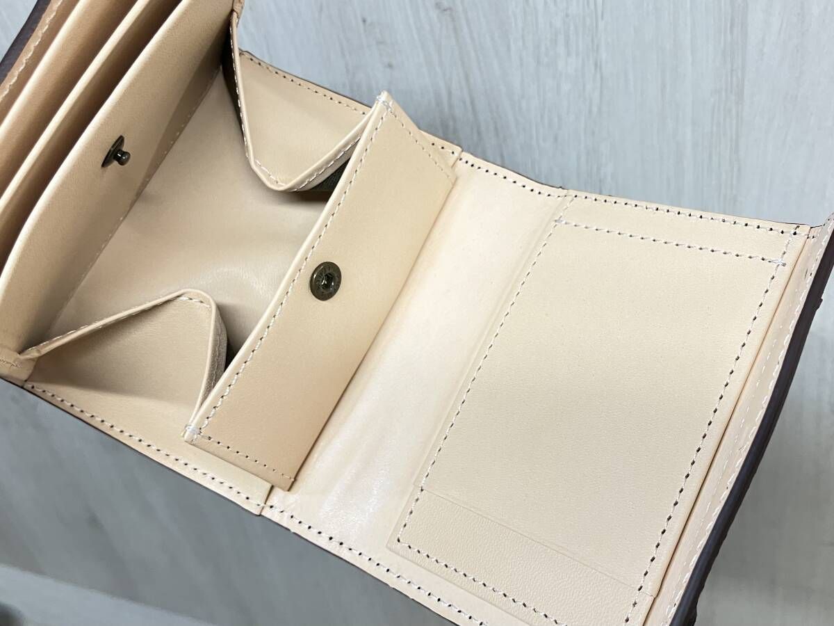 m+ millefoglie 2 Cordovan 二つ折り 財布 本革 レザー エムピウ