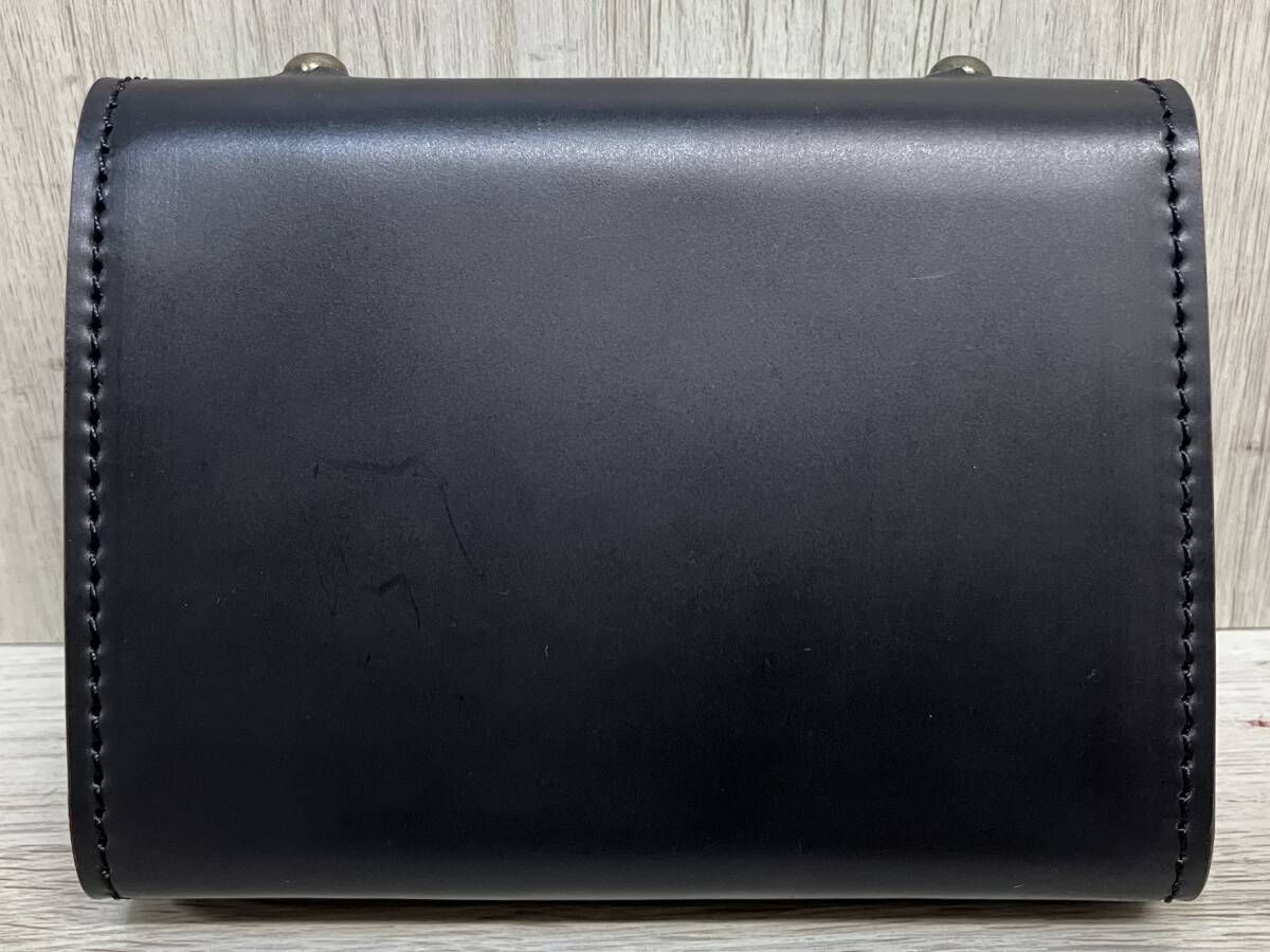 m+ millefoglie 2 Cordovan 二つ折り 財布 本革 レザー エムピウ