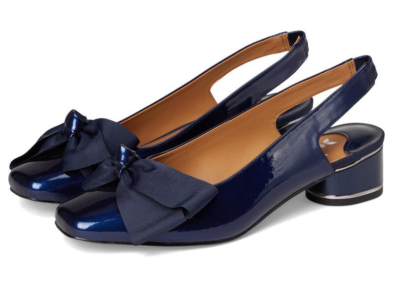 ジェイレニー レディース シューズ ヒール J Renee Lazule Navy ネイビー