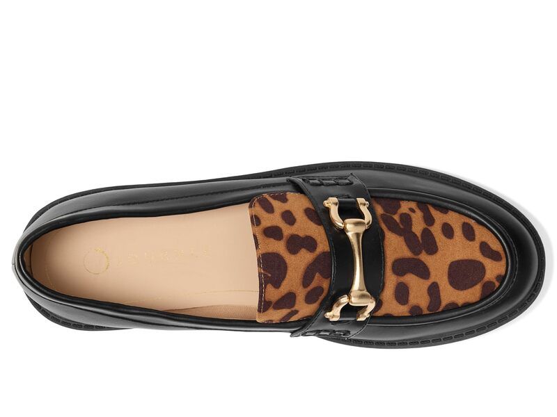 ジュルネ コレクション レディース シューズ スリッポン・ローファー Journee Collection Jessamey Leopard アニマル