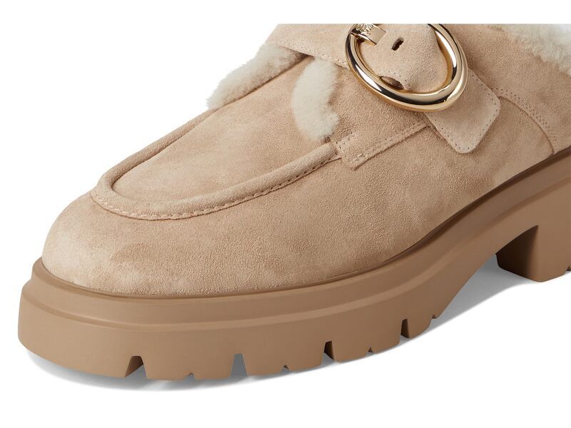 スチュアート ワイツマン レディース シューズ サンダル Stuart Weitzman Benni Shearling Mule AdobeVanilla