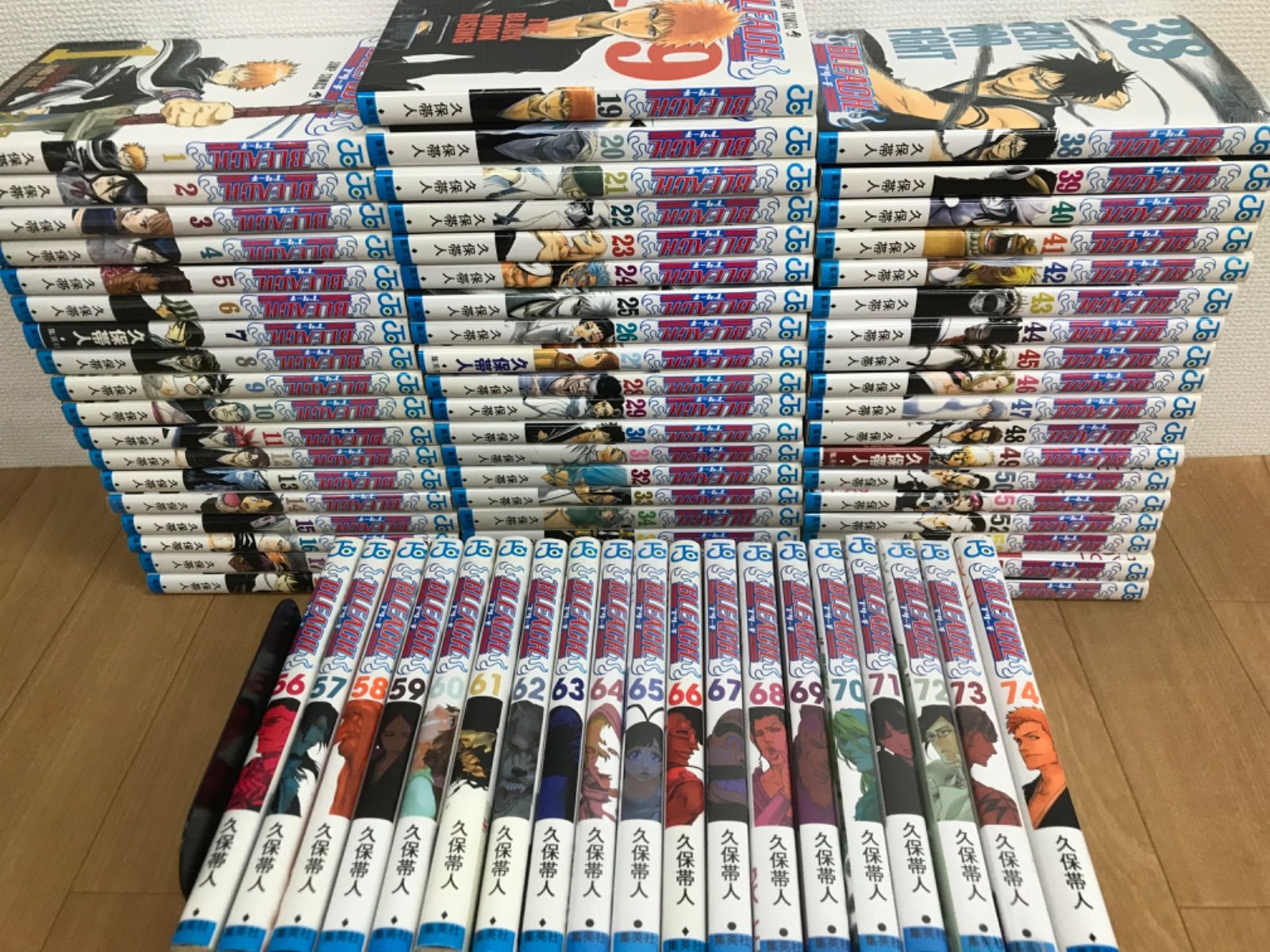 ★③【未開封あり】BLEACH ブリーチ 1～74巻　コミック全巻セット　久保帯人《BU18D》