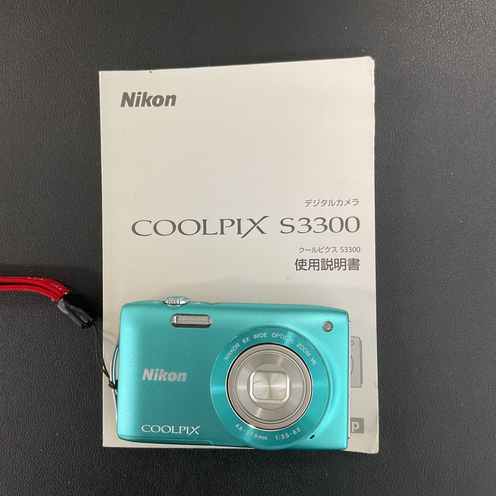 DB1374 Nikon ニコン COOLPIX S3300 デジタルカメラ デジカメ 現状