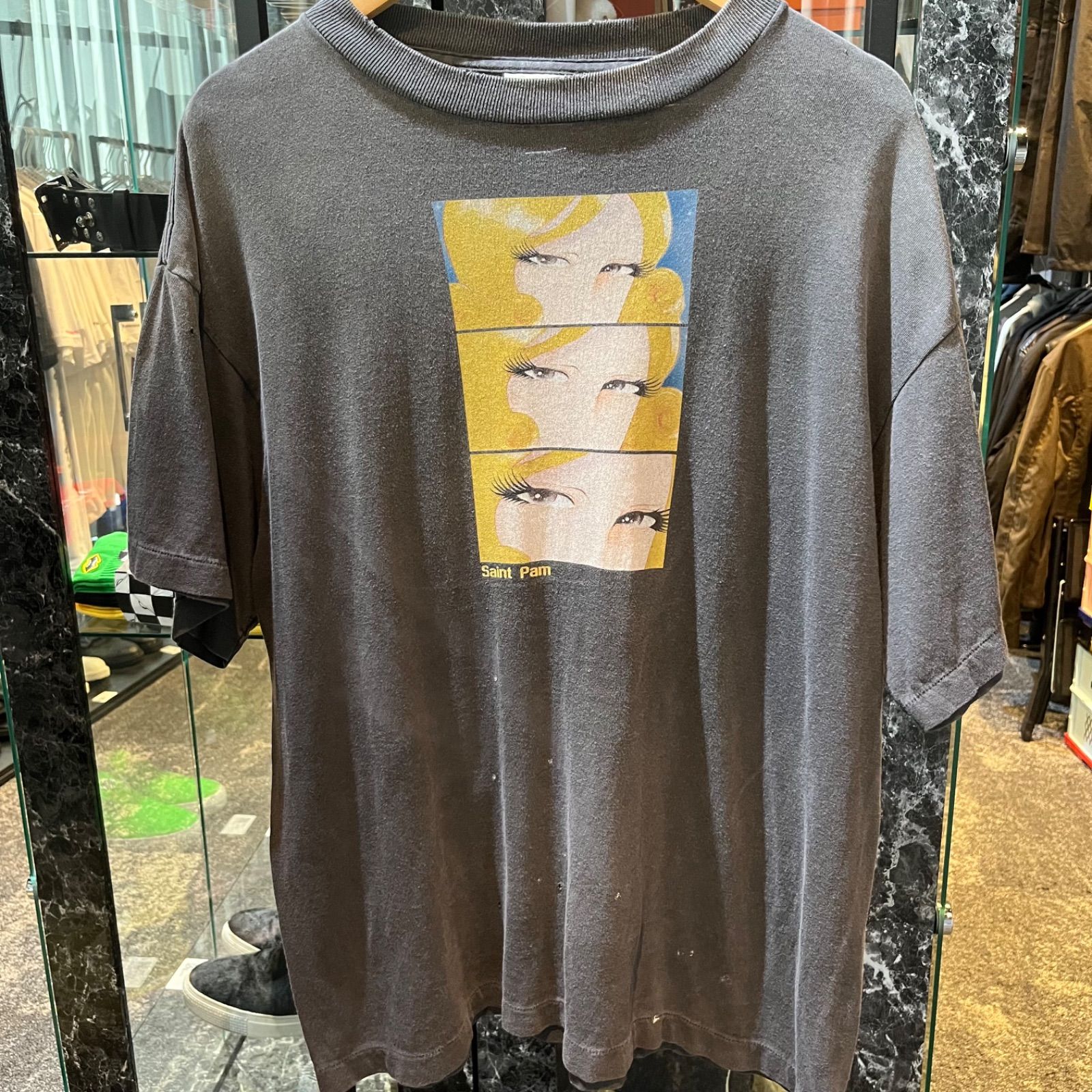 セントマイケル　Tシャツ　P.A.M　Saint Pam　グレー　Mサイズ　AB品