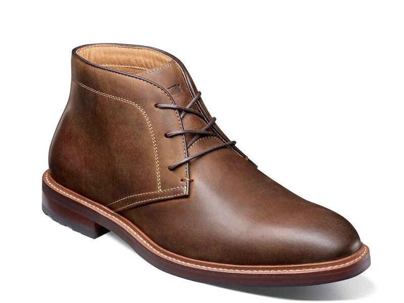 フローシャイム メンズ シューズ ブーツ・レインブーツ Florsheim Anthem Chukka Boot Brown Leather ブラウン
