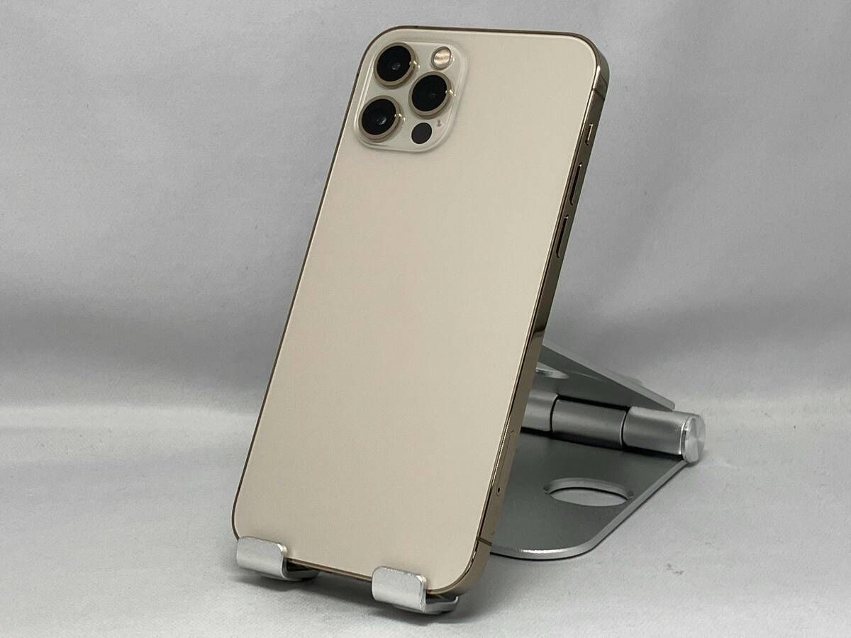 docomo 【SIMロックなし】MGM73J/A iPhone 12 Pro 128GB ゴールド docomo