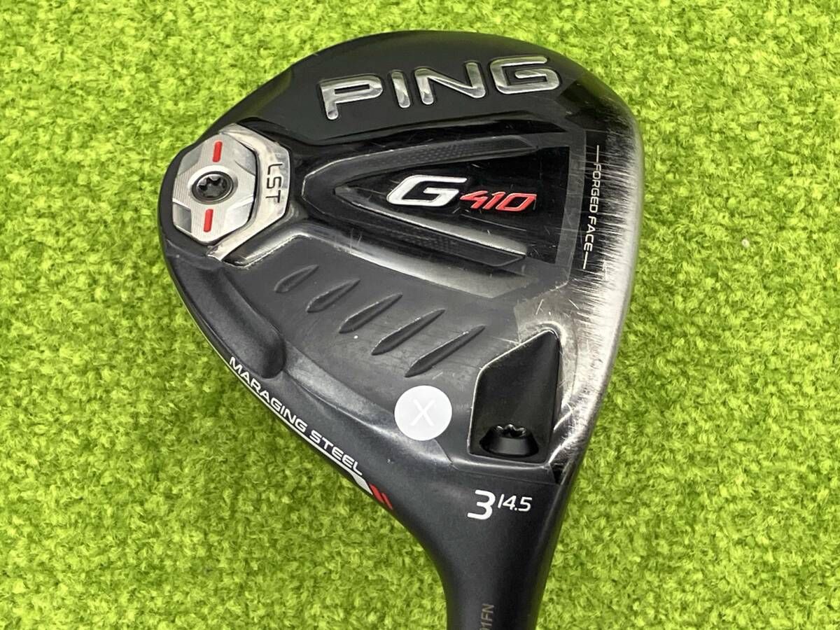 PING ピンG410 LST フェアウェイ TOUR 65フレックスX 3W 4.5°