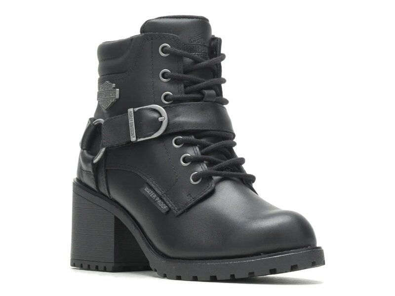 ハーレーダビッドソン レディース シューズ ブーツ・レインブーツ HarleyDavidson Howell Bootie Black ブラック