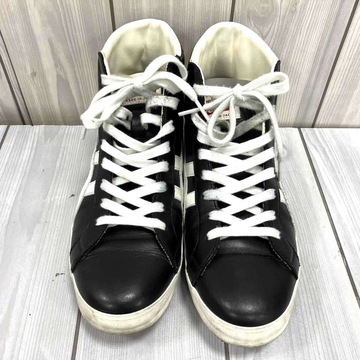 Onitsuka Tiger 1183B439-001 スニーカー ハイカットスニーカー レザー 