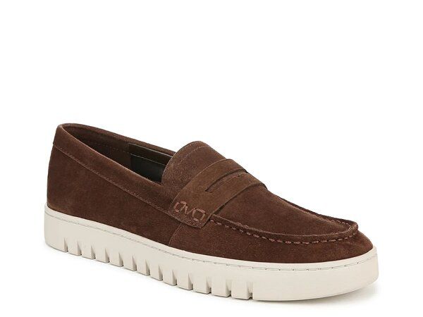 バイオニック メンズ シューズ スリッポン・ローファー Vionic Uptown Loafer Dark Brown ブラウン