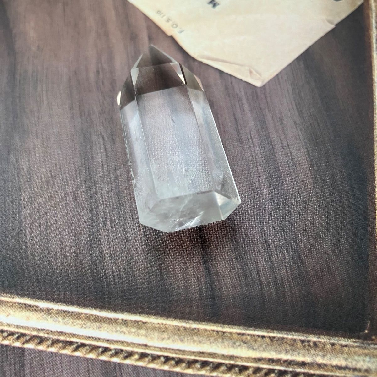 ✨☆【天然水晶 六角柱】クリスタルポイント 置物 浄化 インテリア 