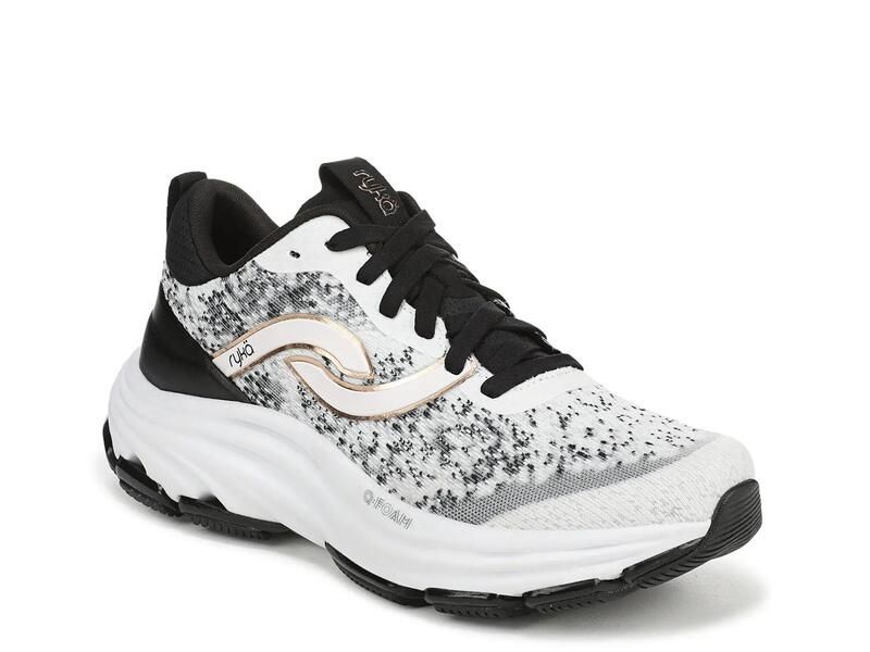 ライカ レディース シューズ スニーカー Ryka Dedicate Xtra LX Walking Shoe Womens WhiteBlack ホワイト
