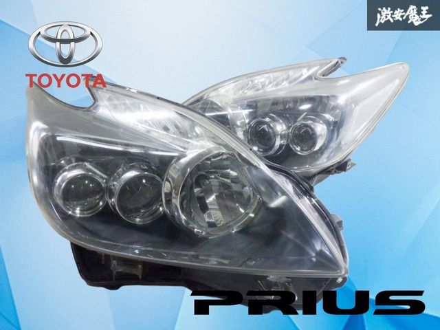 ストア出品】トヨタ純正 ZVW30 プリウス 前期 LED ヘッドライト ヘッド