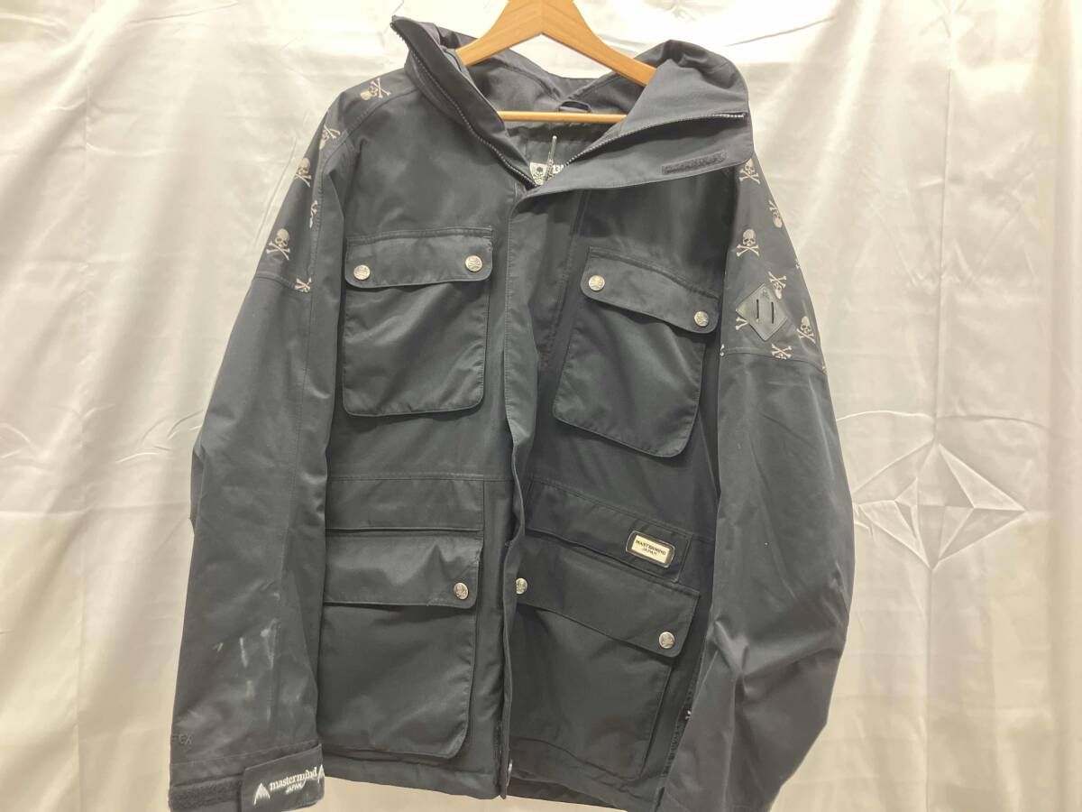BURTON × mastermind Japan バートン マウンテンパーカー 13AW HIGHLAND JACKET GORE-TEX 表記サイズM ブラック