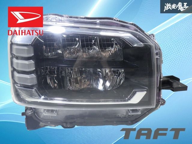【レンズ綺麗】ダイハツ純正 LA900S LA910S タフト LED ヘッドライト ヘッドランプ ライト 右 右側 運転席側 刻印 FR KOITO 100-6907D
