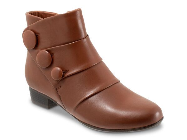 トロッターズ レディース シューズ ブーツ・レインブーツ Trotters Mila Bootie Dark Brown ブラウン