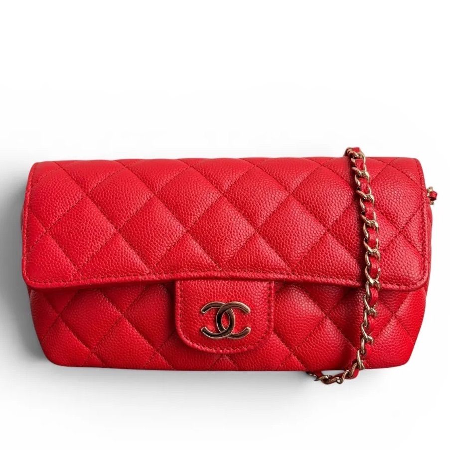 CHANEL シャネル キャビアスキン チェーンショルダー マトラッセ