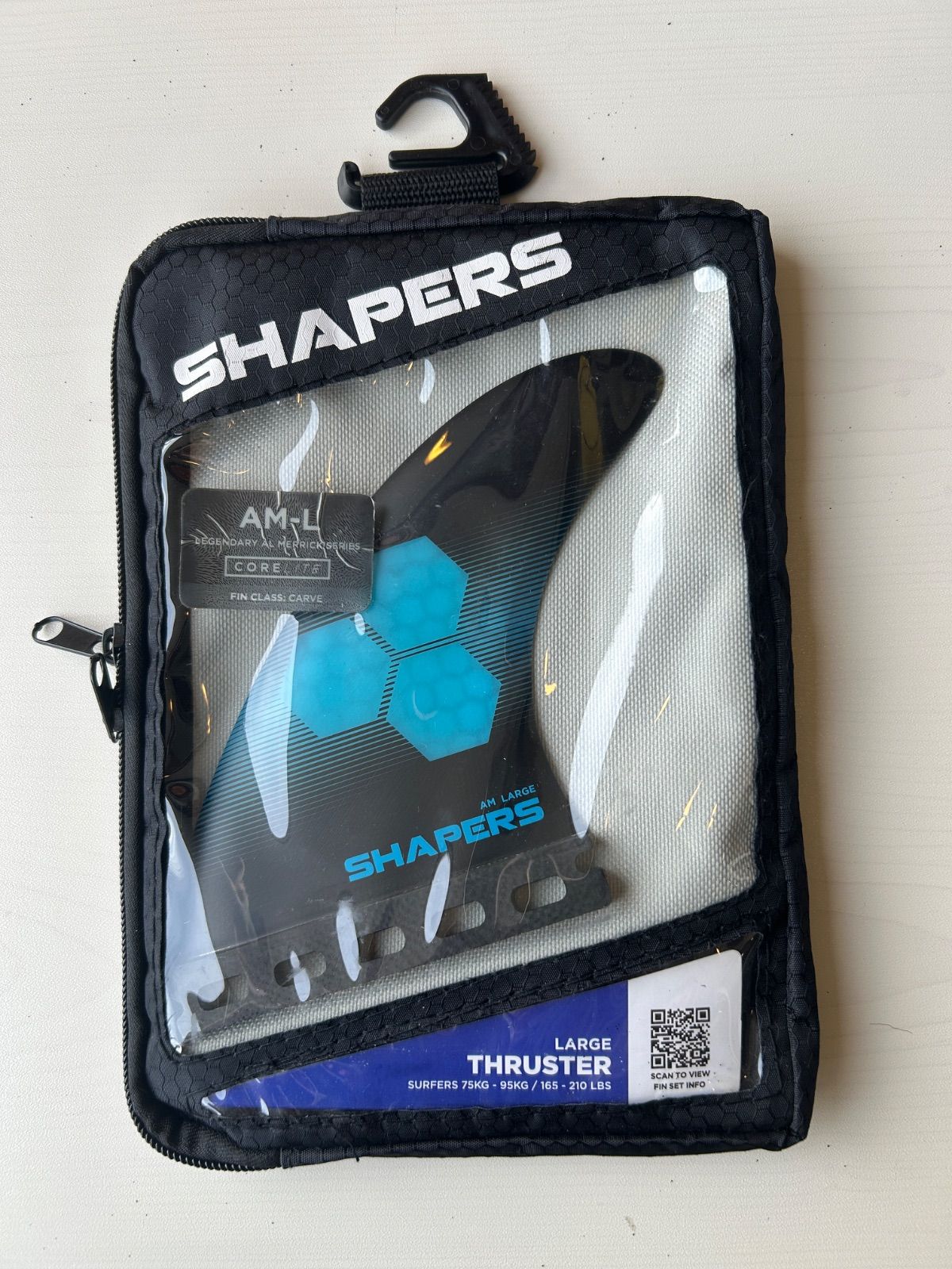 SHAPERS AM-L CORE-LITE LARGE スラスター フィン 3枚セット 新品